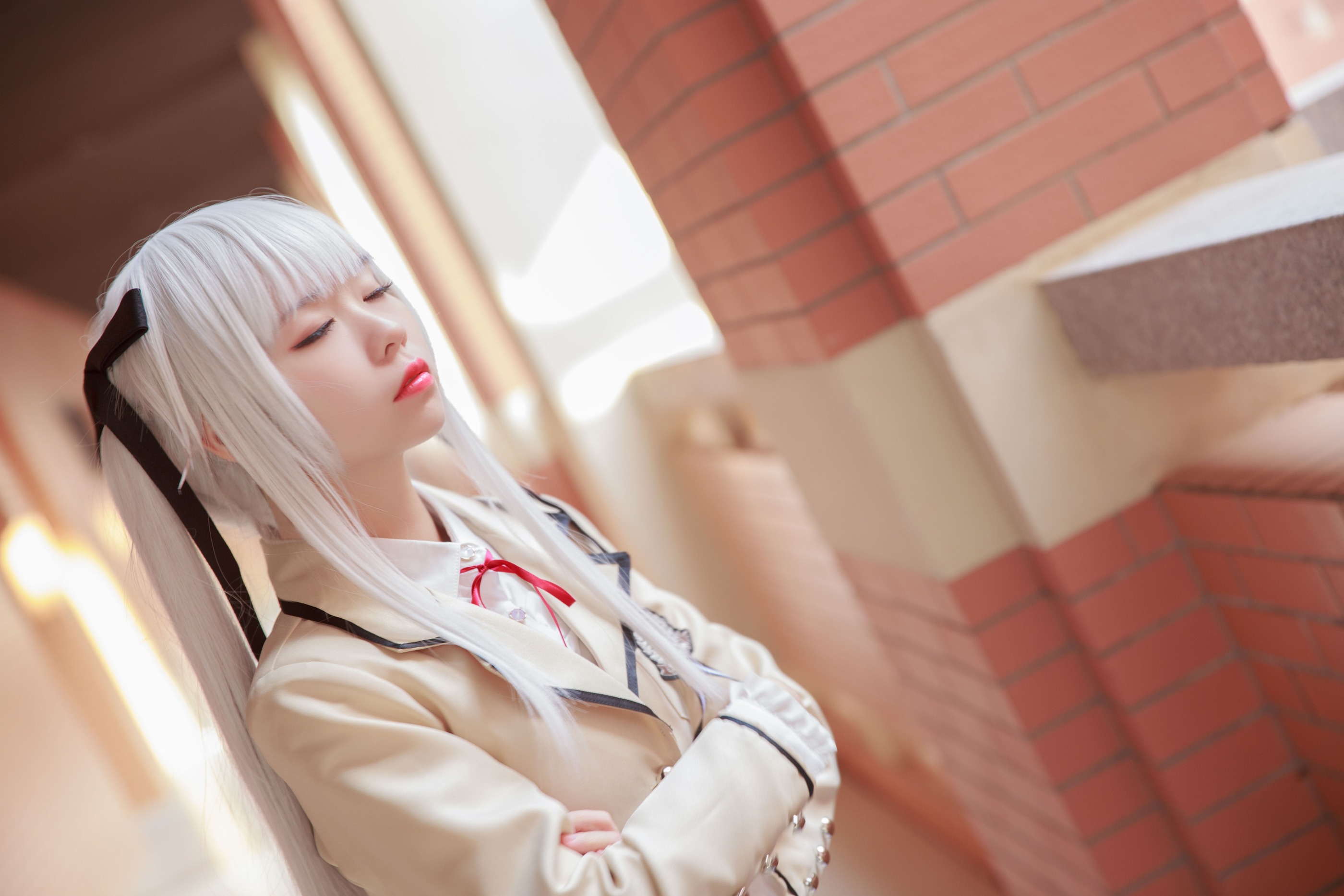 图片[1]-G44不会受伤 – NO.016 雾枝校服 [19P]-XikXak